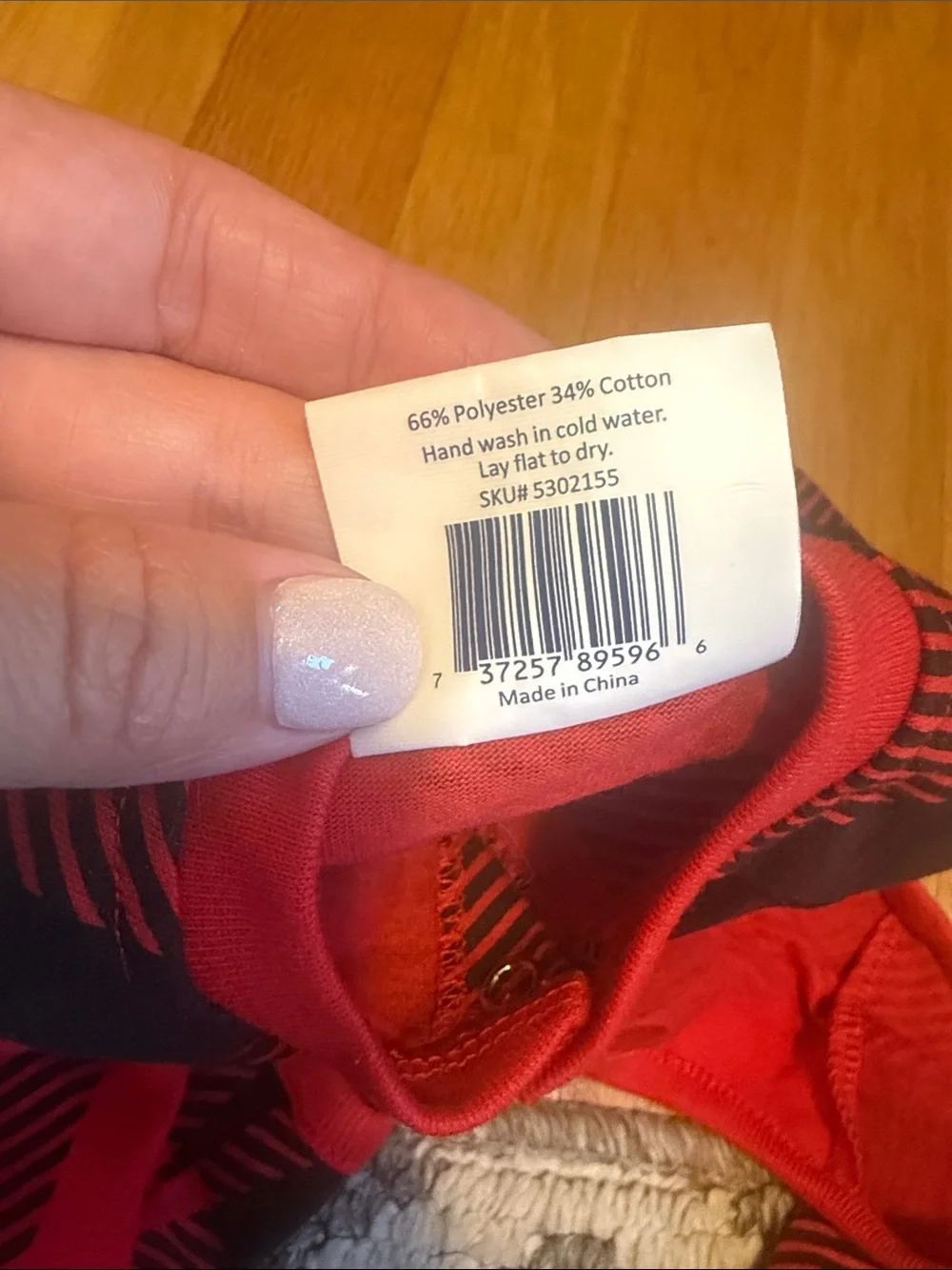 Top Paw Red and Black Buffalo Plaid Dog Pajamas